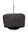 【中古】LOUIS VUITTON◆トゥルース・トワレット23_モノグラム・キャンバス_BRW/PVC/BRW【バッグ】