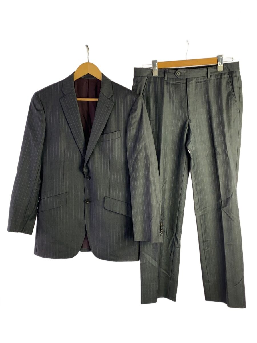 【中古】Paul Smith◆セットアップ/L/ウール/GRY【メンズウェア】
