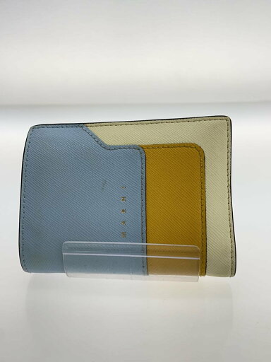 【中古】MARNI◆2つ折り財布/--/BLU/無地/レディース【服飾雑貨他】 【中古】MARNI◆2つ折り財布/--/BLU/無地/レディース【服飾雑貨他】