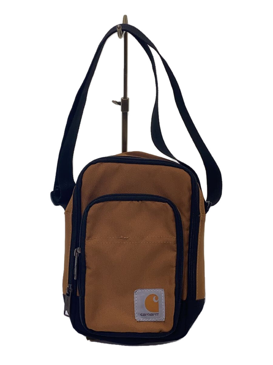 【中古】Carhartt◆ショルダーバッグ/ナイロン/CML/無地【バッグ】