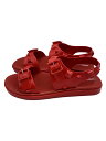 【中古】melissa◆サンダル/28cm/RED【シューズ】