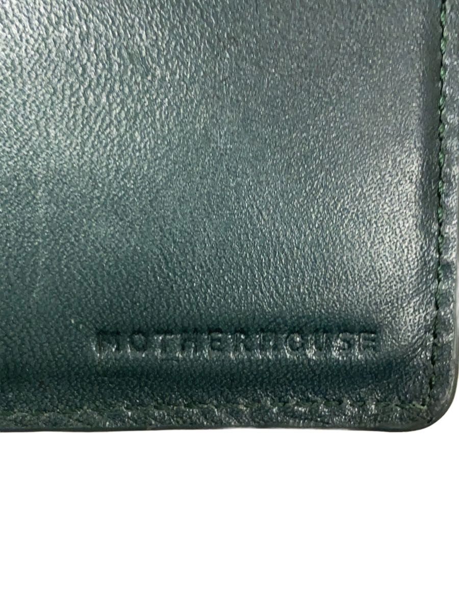 【中古】MOTHERHOUSE◆2つ折り財布/レザー/GRN/メンズ//【服飾雑貨他】 jumblestore-38454824 2nd STREET 楽天市場店 サンプル画像3
