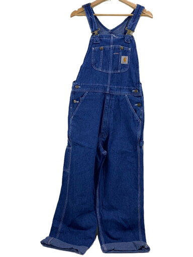 【中古】Carhartt◆オーバーオール/32/コットン/IDG/無地【メンズウェア】 【中古】Carhartt◆オーバーオール/32/コットン/IDG/無地【メンズウェア】