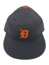 【中古】NEW ERA◆キャップ/7/ウール/ブラック/メンズ【服飾雑貨他】(4)
