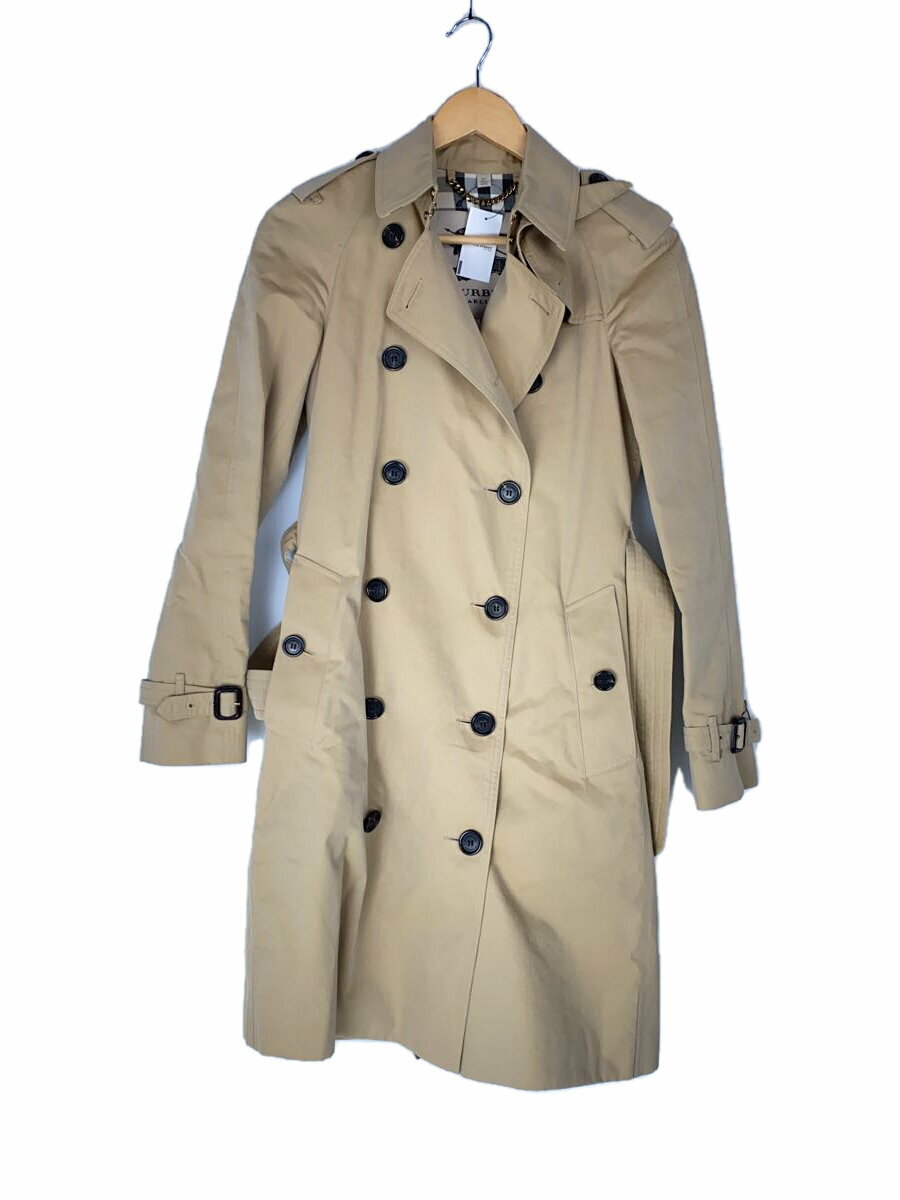 【中古】BURBERRY◆トレンチコート/2/コットン/ベージュ/THE WESTMINSTER【レディースウェア】