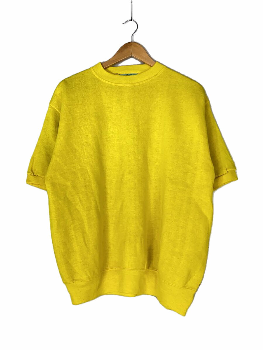 【中古】casualofcrealan/スウェット/XL/イエロー/無地【メンズウェア】