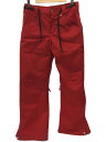 【中古】スノボ/スキー/ウェアー/パンツ/w ray/M/RED【スポーツ】