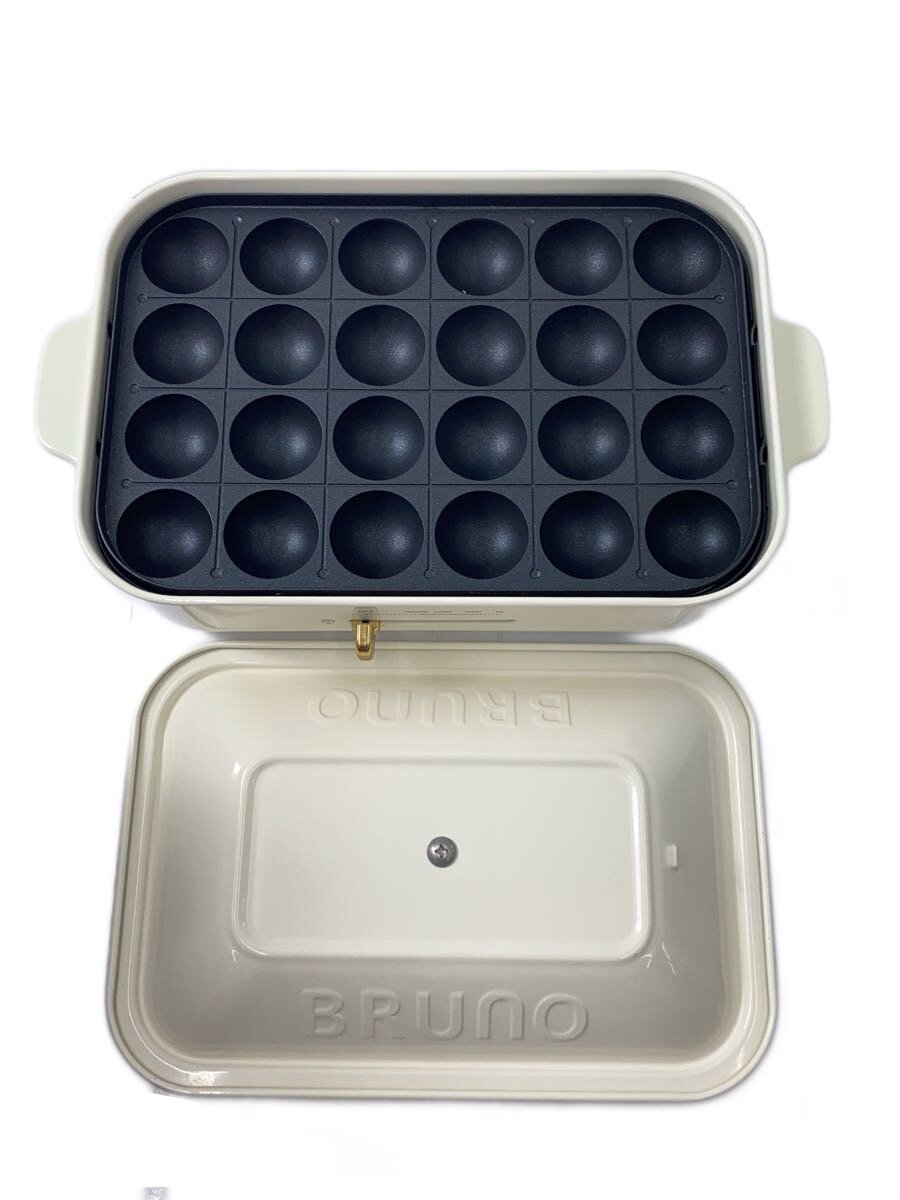 【中古】BRUNO◆ホットプレート BOE021-WH//【家電・ビジュアル・オーディオ】