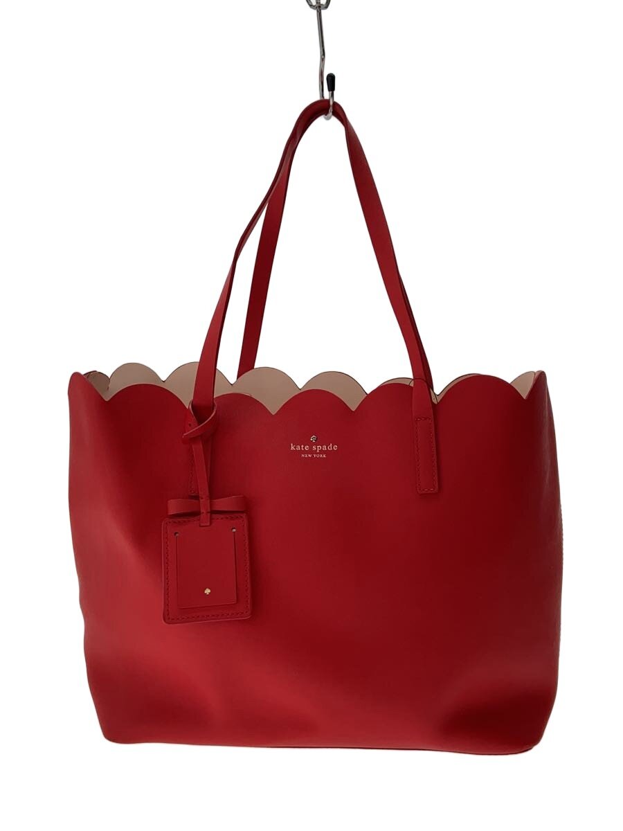 KATE SPADE - 【中古】kate spade new york◆トートバッグ/--/RED//【バッグ】