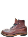 【中古】RED WING◆ブーツ/--/BRW/レザー/23844902【シューズ】