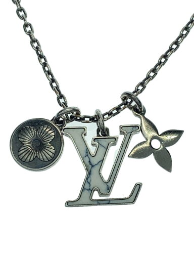 【中古】LOUIS VUITTON◆ペンダント・LVイニシャル_SLV/--/SLV/トップ有/メンズ【服飾雑貨他】 【中古】LOUIS VUITTON◆ペンダント・LVイニシャル_SLV/--/SLV/トップ有/メンズ【服飾雑貨他】