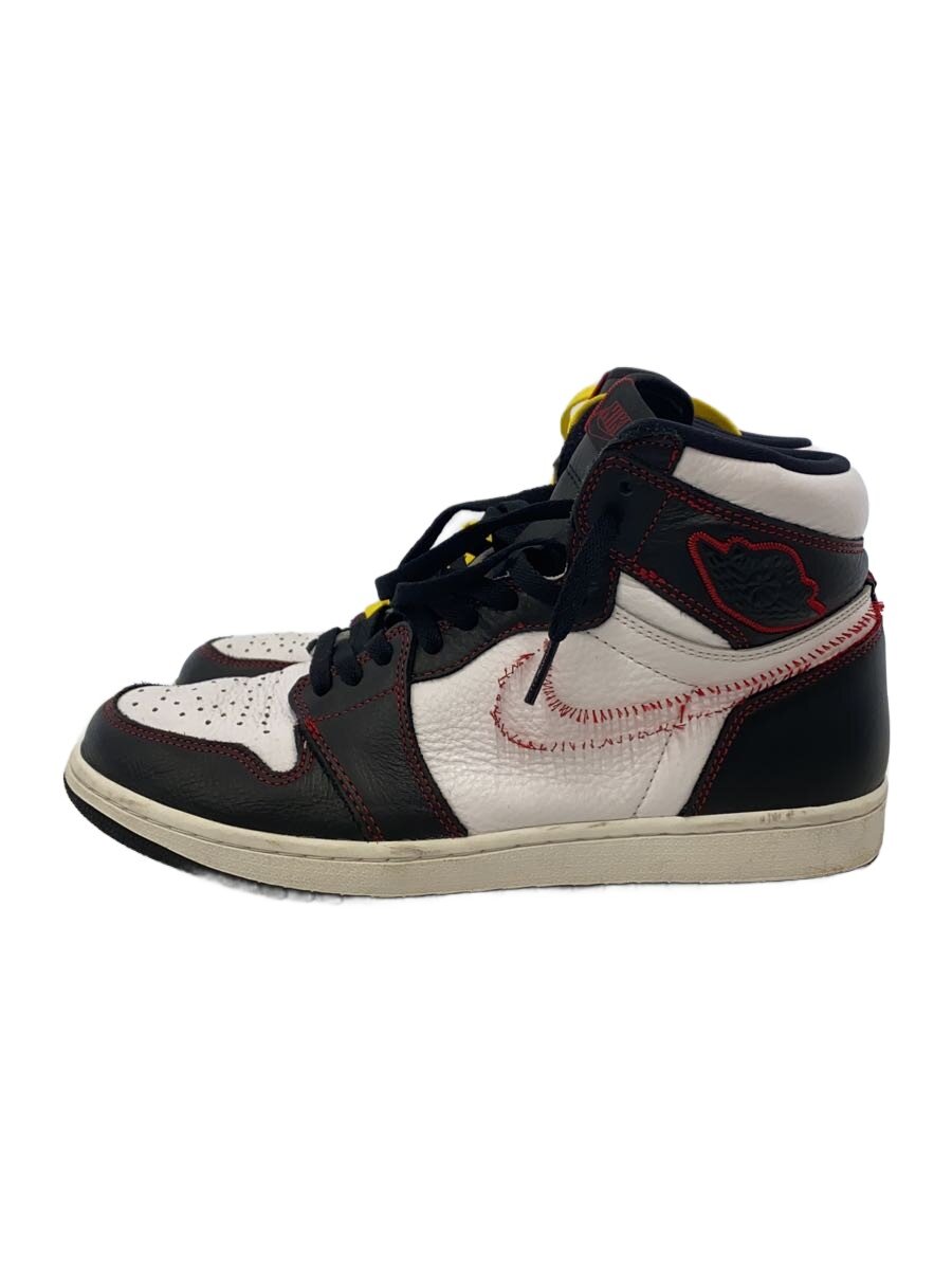 NIKE◆AIR JORDAN 1 HIGH OG DEFIANT/28cm/WHT