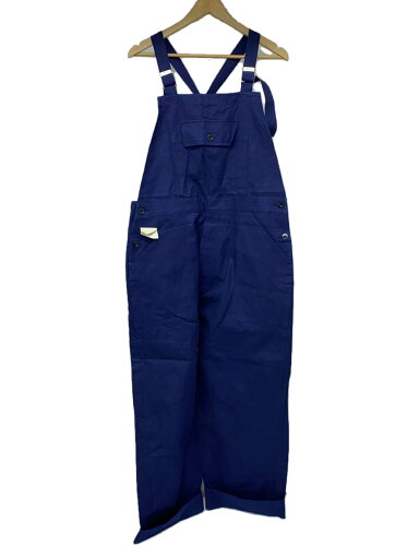 【中古】FRENCH MILITARY◆オーバーオール/--/コットン/BLU/無地【メンズウェア】 【中古】FRENCH MILITARY◆オーバーオール/--/コットン/BLU/無地【メンズウェア】