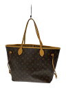 【中古】LOUIS VUITTON◆1)ネヴァーフルMM_モノグラム・キャンバス_BRW/PVC/BRW【バッグ】