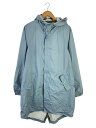 【中古】TO&FRO/コート/M/ポリエステル/BLU/ストライプ【レディースウェア】
