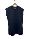 【中古】MIU MIU◆ノースリーブワンピース/S/レーヨン/NVY【レディースウェア】