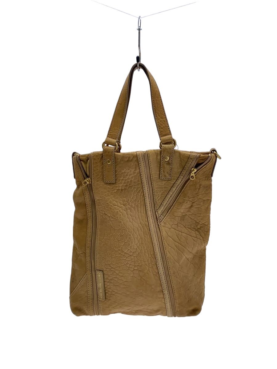 【中古】MARC BY MARC JACOBS◆トートバッグ/レザー/CML【バッグ】