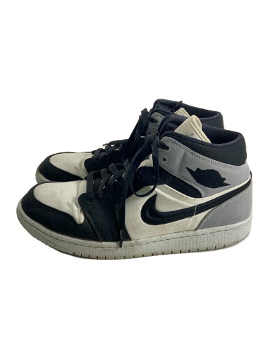 【中古】NIKE◆AIR JORDAN 1 MID SE_エア ジョーダン 1 ミッド SE/28.5cm/GRY【シューズ】 【中古】NIKE◆AIR JORDAN 1 MID SE_エア ジョーダン 1 ミッド SE/28.5cm/GRY【シューズ】
