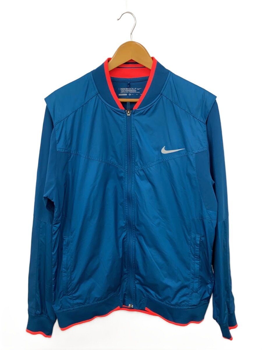【中古】NIKE◆ブルゾン/XL/ポリエステル/NVY/640098-496【メンズウェア】