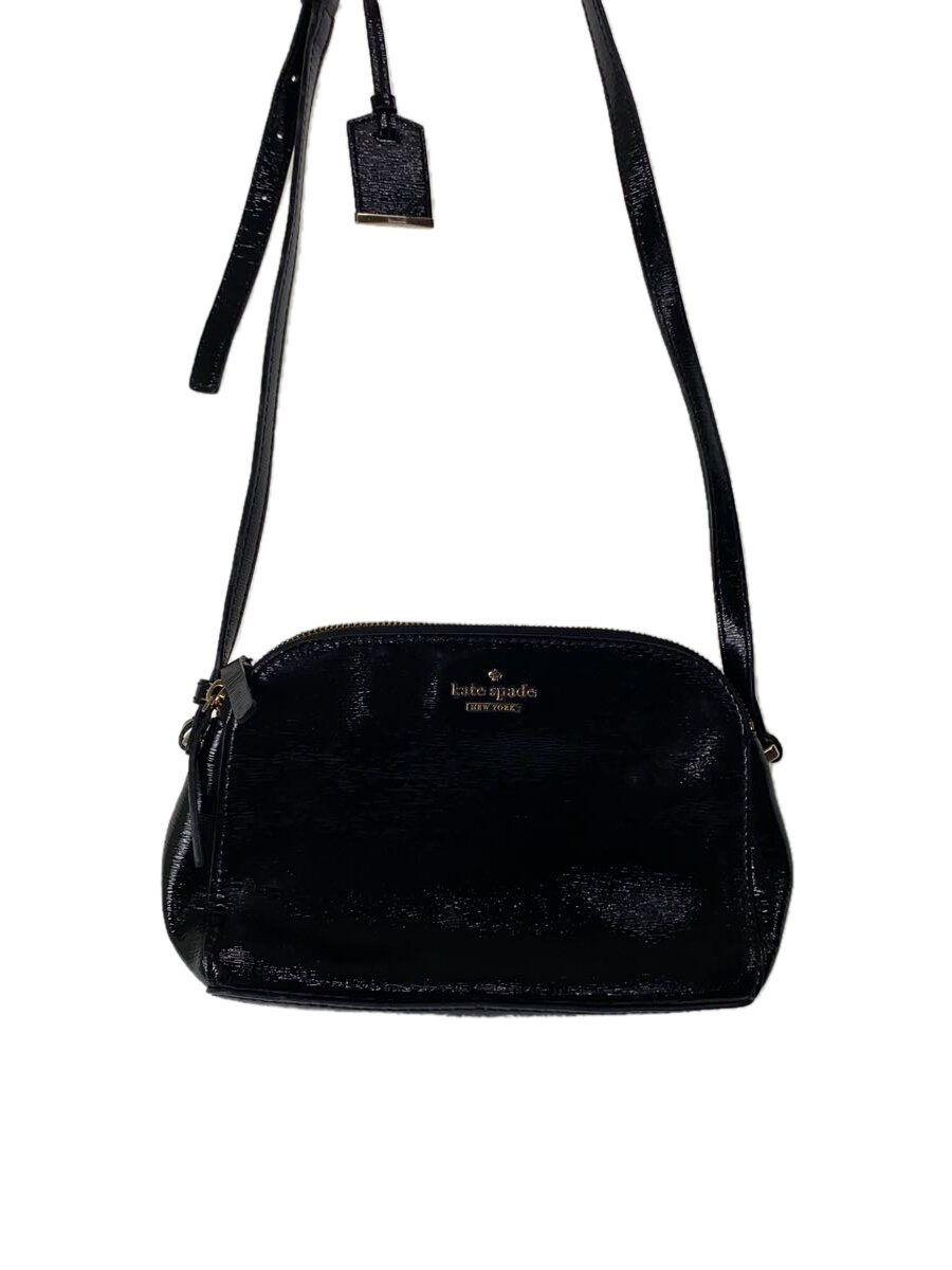 【中古】kate spade new york◆ショルダーバッグ/--/BLK/L141【バッグ】