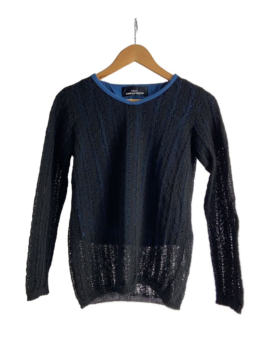 【ブランド】tricot COMME des GARCONS 【ブランドカナ】トリココムデギャルソン 【型番】 【程度】B 【サイズ】その他 【メインカラー】ブラック 【素材・生地】ウール 【キーワード】　　 2025/10/17 セカンドストリート松本平田店【3374】【中古】tricot COMME des GARCONS◆ニット・セーター(薄手)/ウール/ブラック ブランド tricot COMME des GARCONS 型番 カラー ブラック 柄 素材・生地 ウール>色・素材について サイズ その他>サイズ表示について 実寸 【カットソー】 身幅：44 / 着丈：61 / ゆき：79 【その他】 その他サイズ：/ 商品は　セカンドストリート松本平田店の店頭にて販売しております。商品に関するお問合わせは、お電話(TEL:0263-85-0322)にて、問合わせ番号：2333747283589をお伝えください。 配送方法やお支払い方法に関するお問い合わせは、サポートセンターまでご連絡をお願いします。 ※お電話の対応は営業時間内のみとなります。お問い合わせフォームでお問い合わせの際はご注文番号をご記入下さい この商品に関する出品店舗からのコメント 多少使用感がございますが使用に差し支えの無いお品物です。店頭にて同時販売しておりますので状態に変化がある場合がございます。ご了承くださいませ。ご不明な点等ございましたら、お気軽にお問い合わせ下さいませ。