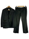 【中古】CK Calvin Klein◆セットアップ/38/ポリエステル/BLK【メンズウェア】