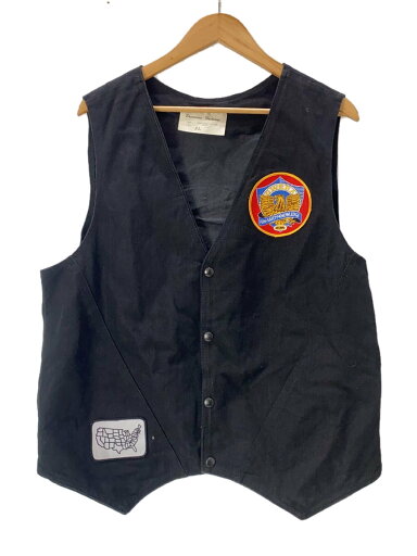 【中古】Dreamers fashions/ベスト/XL/コットン/BLK/USA製【メンズウェア】 【中古】Dreamers fashions/ベスト/XL/コットン/BLK/USA製【メンズウェア】