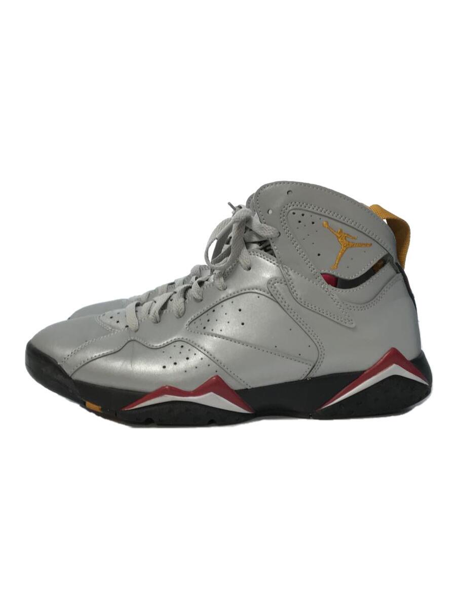 NIKE◆AIR JORDAN 7 RETRO SP/エアジョーダンレトロスペシャル/シルバー/BV6281-006/27//