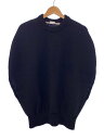 【中古】COMME des GARCONS◆クルーネックセーター/GL-N009/リブ編み/ブラック/S【レディースウェア】