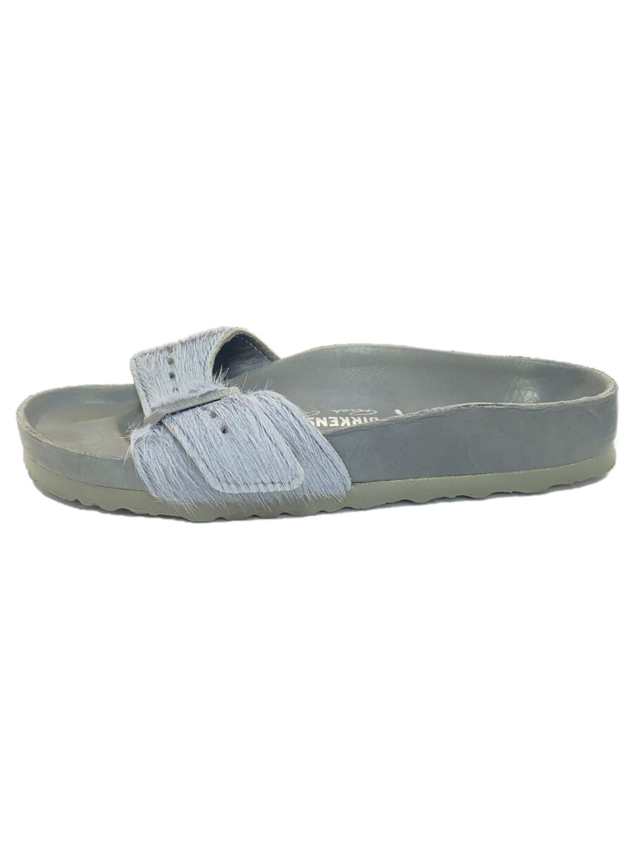 【中古】Rick Owens◆MADRID/マドリード/サンダル/24.5cm/GRY【シューズ】