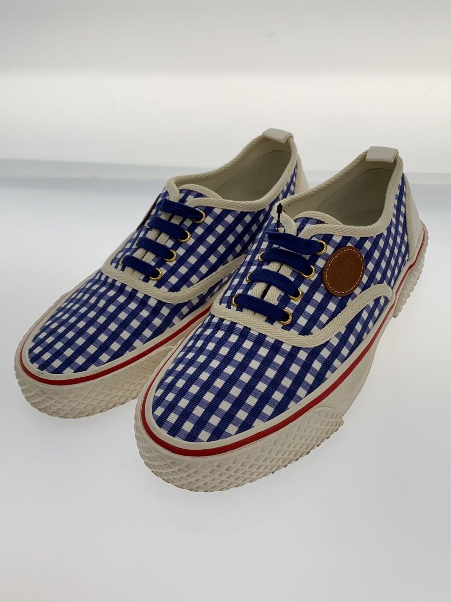 【中古】VALENTINO GARAVANI◆ローカットスニーカー/41/BLU/キャンバス【シューズ】 - 2