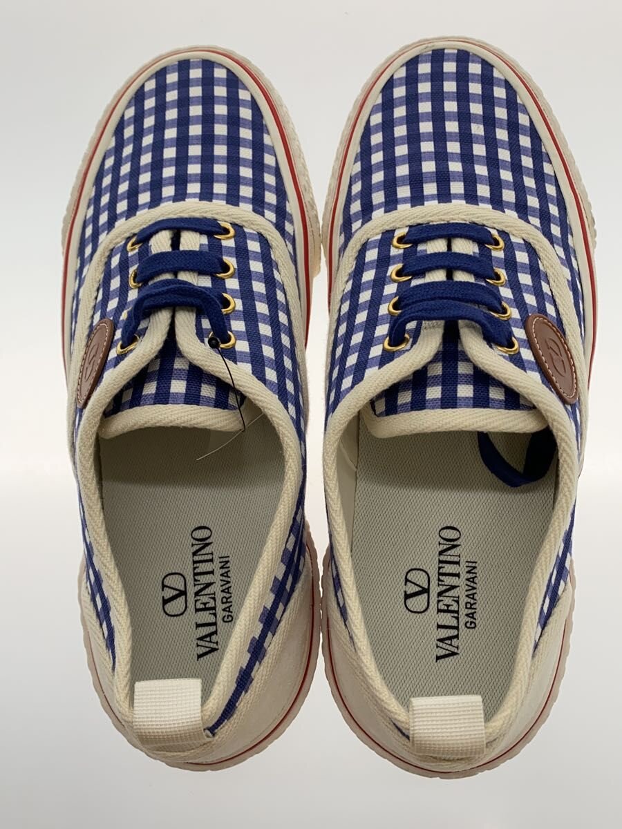 【中古】VALENTINO GARAVANI◆ローカットスニーカー/41/BLU/キャンバス【シューズ】 - 3
