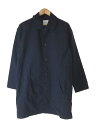 【中古】EDIT CLOTHING◆長袖シャツ/2/ナイロン/BLK/無地【メンズウェア】