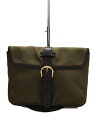 【中古】Salvatore Ferragamo◆クラッチバッグ/--/KHK/無地/FZ-24 8676【バッグ】