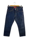 【中古】Supreme◆ボトム/30/デニム/BLU【メンズウェア】