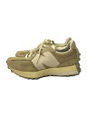 【中古】NEW BALANCE◆WS327/ベージュ/24.5cm/BEG【シューズ】