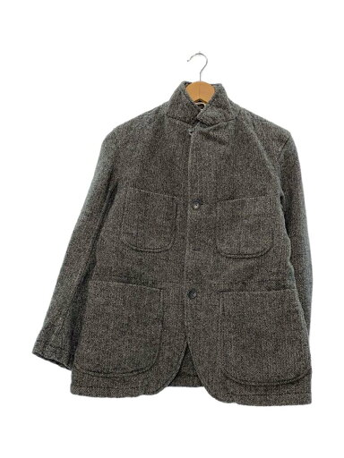 【中古】Engineered Garments◆ジャケット/XS/ウール/GRY【メンズウェア】 【中古】Engineered Garments◆ジャケット/XS/ウール/GRY【メンズウェア】