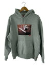 【中古】Supreme◆パーカー/L/コットン/GRY/無地【メンズウェア】