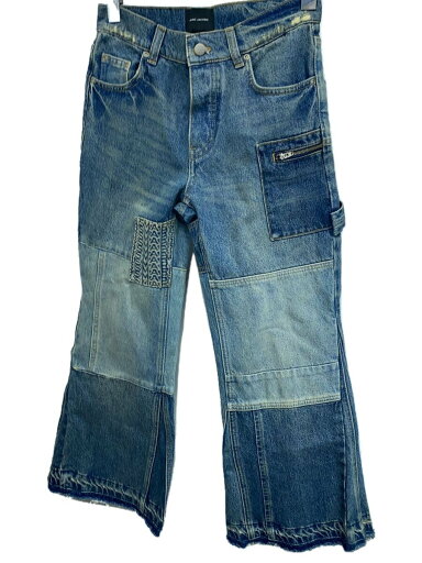 【中古】MARC JACOBS◆パッチワーク/ベルボトム/ブーツカットパンツ/24/デニム/IDG/2s4rbt010d04【レディースウェア】 【中古】MARC JACOBS◆パッチワーク/ベルボトム/ブーツカットパンツ/24/デニム/IDG/2s4rbt010d04【レディースウェア】