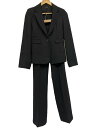 【中古】JOSEPH◆セットアップ/36/ウール/BLK/無地【メンズウェア】