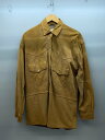 【中古】YORN paris/80S〜/ECHT LEDER/ウエスタンシャツ/長袖シャツ/レザー/BRW【メンズウェア】