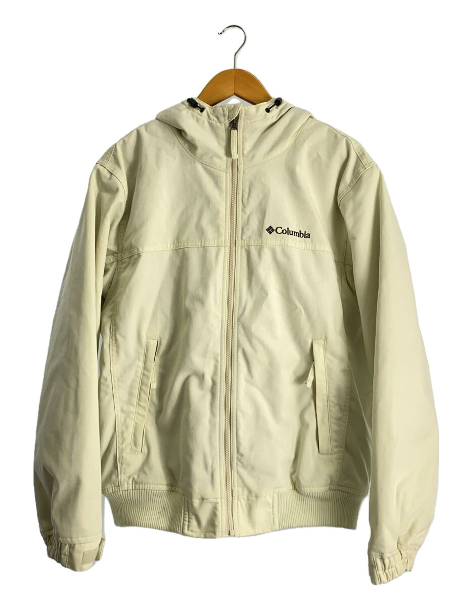 【中古】Columbia◆ローマビスタフーディー/M/コットン/WHT/224XM4292【メンズウェア】