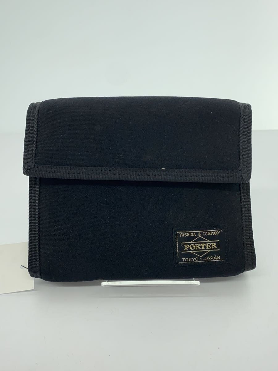 【中古】PORTER◆手帳カバー/--/BLK/メンズ【服飾雑貨他】