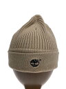 【中古】Timberland◆ニットキャップ/--/コットン/BEG/メンズ/T28010【服飾雑貨他】