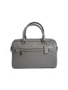 【中古】COACH◆ローワン・サッチェル_グレー/--/GRY【バッグ】