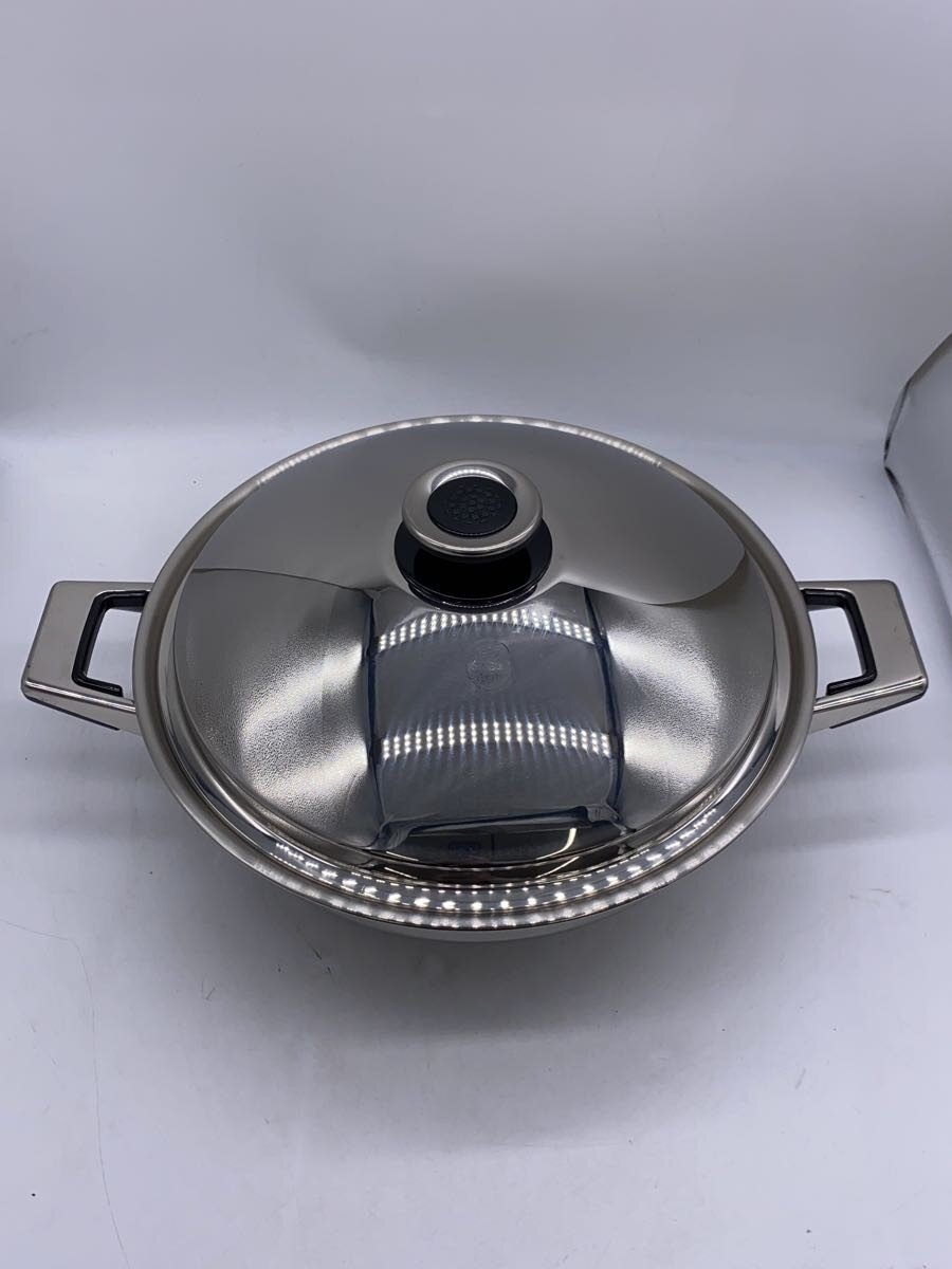 2nd STREET 楽天市場店の【中古】Tupperware◆鍋/容量:5L/サイズ:28cm/SLV//【キッチン用品】｜アングル2