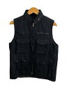 【中古】Engineered Garments◆ベスト/S/ナイロン/BLK//【メンズウェア】