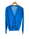 【中古】BALENCIAGA◆カーディガン(薄手)/M/ウール/ブルー【メンズウェア】