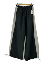 【中古】MICALLE MICALLE◆ボトム/--/ポリエステル/BLK【レディースウェア】