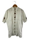 【中古】Distler/チロリアンシャツ/半袖シャツ/M/--/WHT【メンズウェア】